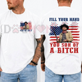 John Wayne "Fill Your Hand" Retro Independence Day T-Shirt