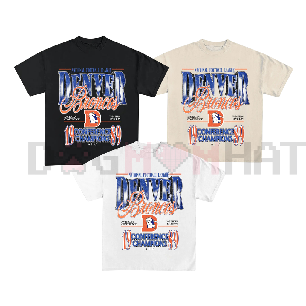 Vintage Denver Football Graphic T-Shirt