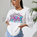 Women’s Artistic Floral Pattern T-Shirt