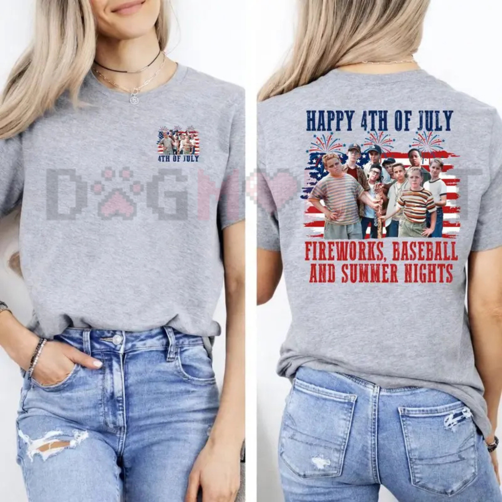The Sandlot "4th Of July" Baseball Squad T-Shirt