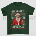 Drake Maye Christmas Tshirt – Unisex Holiday Crewneck