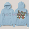 Merry Duck Hoodie – Christmas Waterfowl Graphic Hoodie