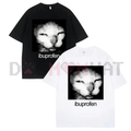 Ibuprofen Cat Meme Vintage Graphic Tee