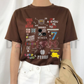 BTS Album Inspired Graphic T-Shirt – Retro K-Pop Discography Fan Tee