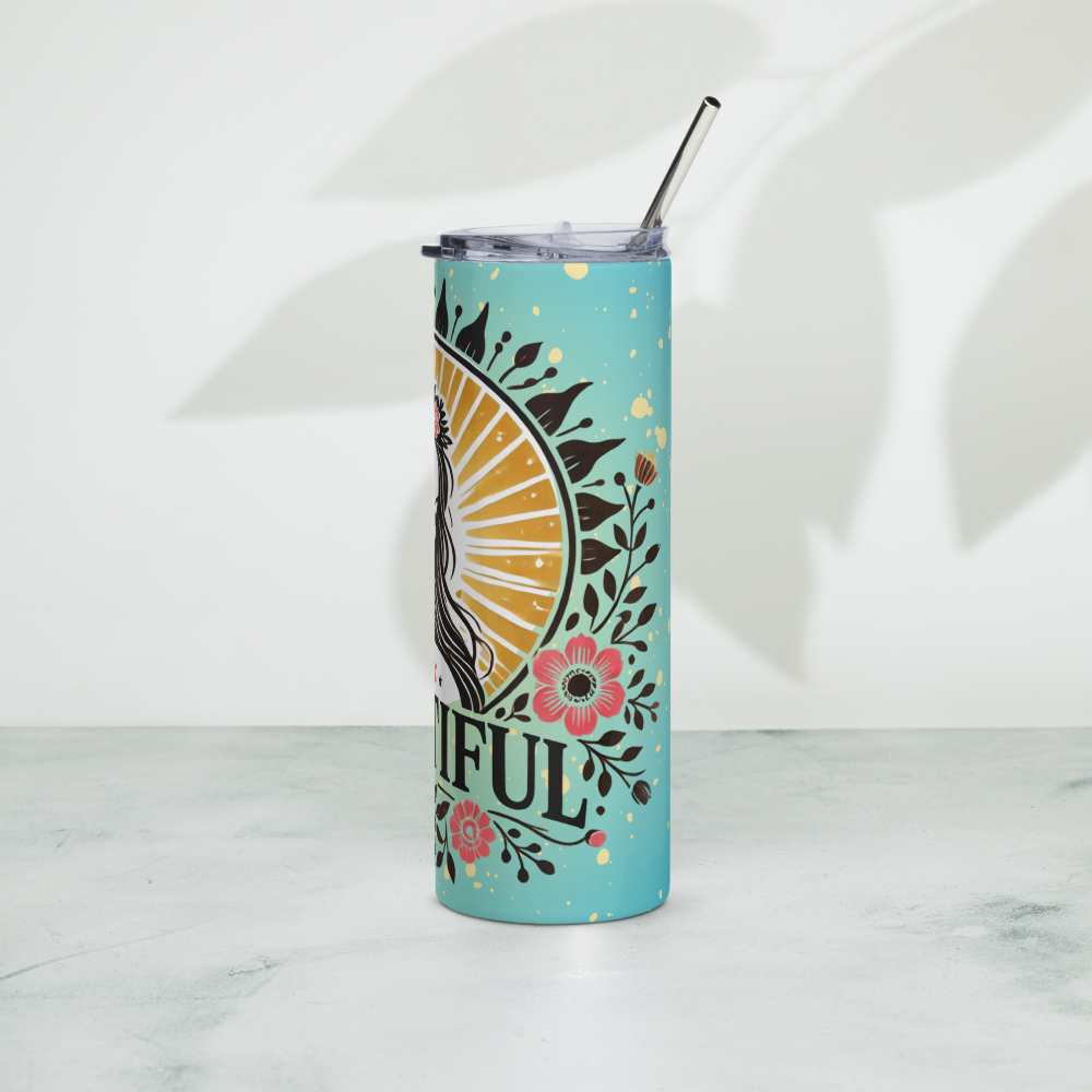 Woman, Beautiful Statement Tumbler