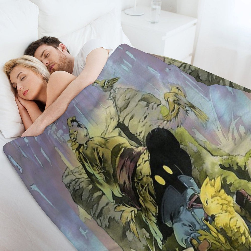 Vivi Final Fantasy Throw Blanket