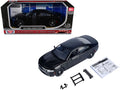 2023 Dodge Charger Pursuit Police Car Black "Custom Builder's Kit - Law Enforcement and Public Service" Series 1/24 Diecast Model Car by Motormax  free shipping USA