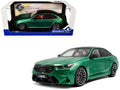 2025 BMW M5 Isle of Man Green Metallic 1/18 Diecast Model Car by Solido  free shipping USA