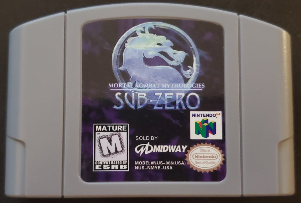 N64 Nintendo 64 Video Game Cartridge Collection