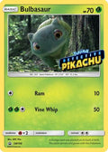 Bulbasaur (Detective Pikachu Stamped) SM198/248 - SM Promos Holofoil