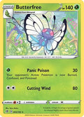 Butterfree 003/192 - SWSH02 Rebel Clash Reverse Holofoil