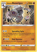 Galarian Runerigus 102/192 - SWSH02 Rebel Clash