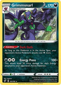 Grimmsnarl 125/192 - SWSH02 Rebel Clash Reverse Holofoil