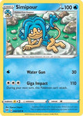Simipour 042/189 - SWSH03 Darkness Ablaze Reverse Holofoil