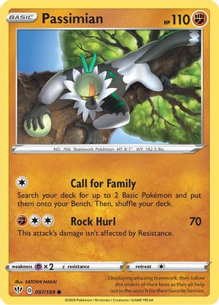 Passimian 097/189 - SWSH03 Darkness Ablaze