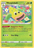 Weepinbell 002/163 - SWSH05 Battle Styles Reverse Holofoil