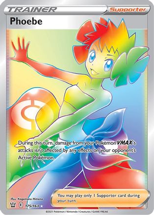 Phoebe (Secret) 175/163 - SWSH05 Battle Styles Holofoil