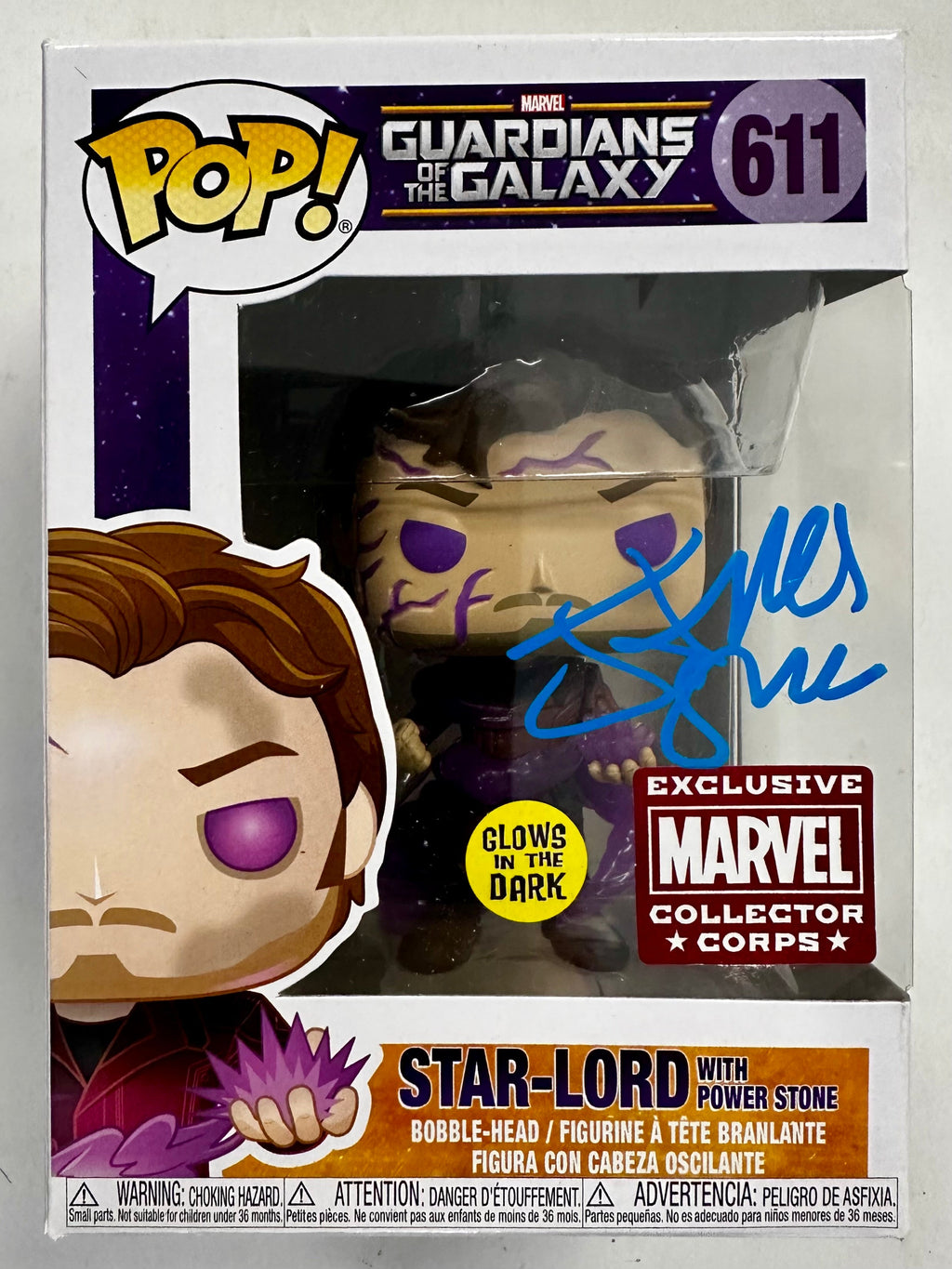 Director James Gunn Signed Funko Pop! Marvel #611 Star-Lord Guardians Of The Galaxy GOTG 2023 With JSA COA
