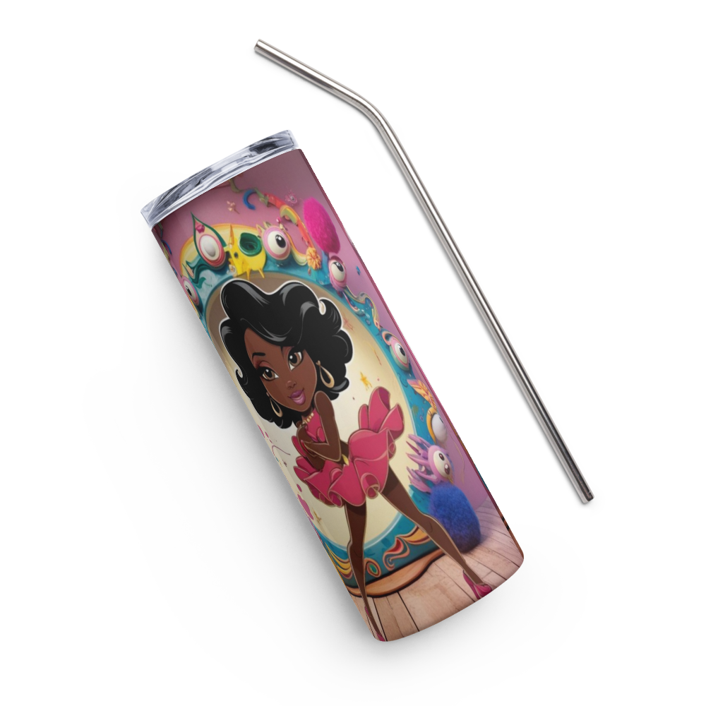 Her Power, Her Voice Metal Tumbler