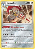 Escavalier 101/172 - SWSH09 Brilliant Stars Reverse Holofoil