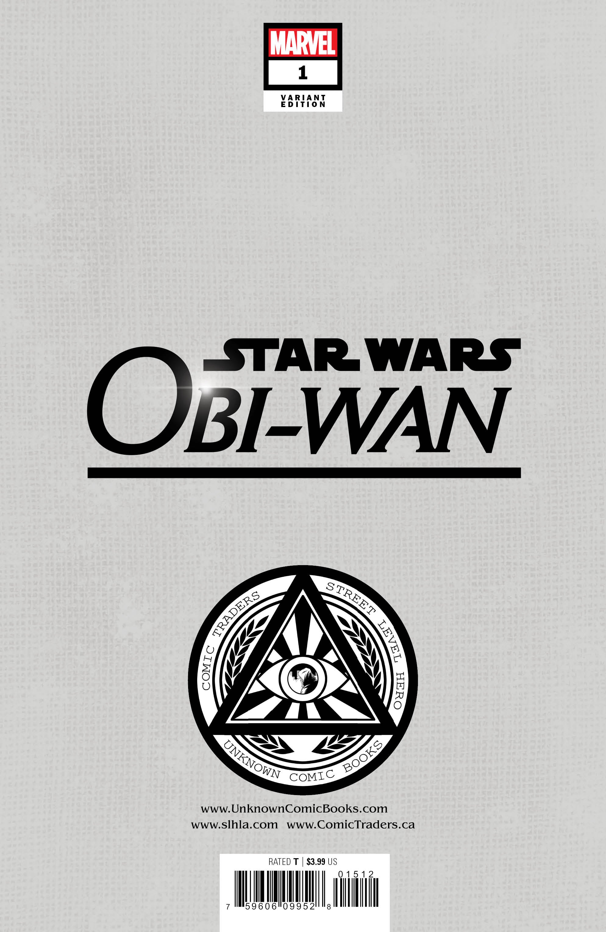 [Signed by David Nakayama] STAR WARS: OBI-WAN KENOBI 1 UNKNOWN COMICS DAVID NAKAYAMA EXCLUSIVE VAR