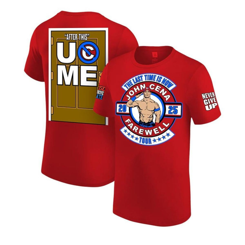 JOHN CENA Farewell Tour 2025 Collection T-Shirt