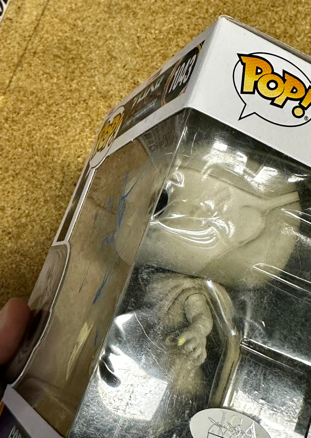 Christian Bale Signed Gorr The God Butcher Thor Funko Pop! #1043 With JSA COA