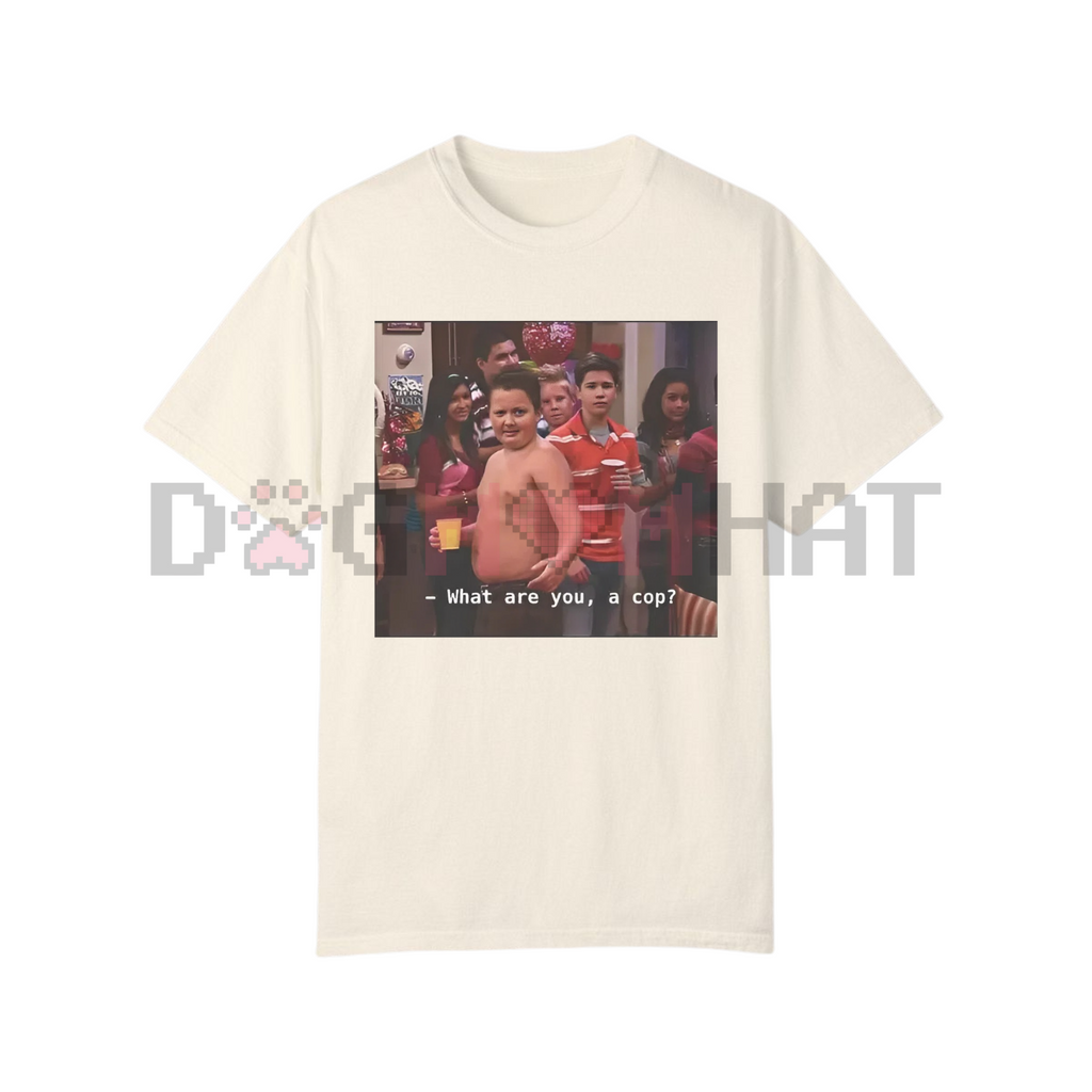 Gibby "What Are You, a Cop?" T-Shirt – Funny Meme Tee