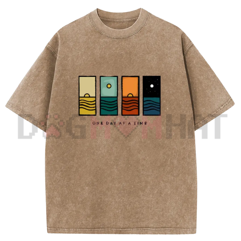 Holafish "One Day At A Time" Graphic T-Shirt