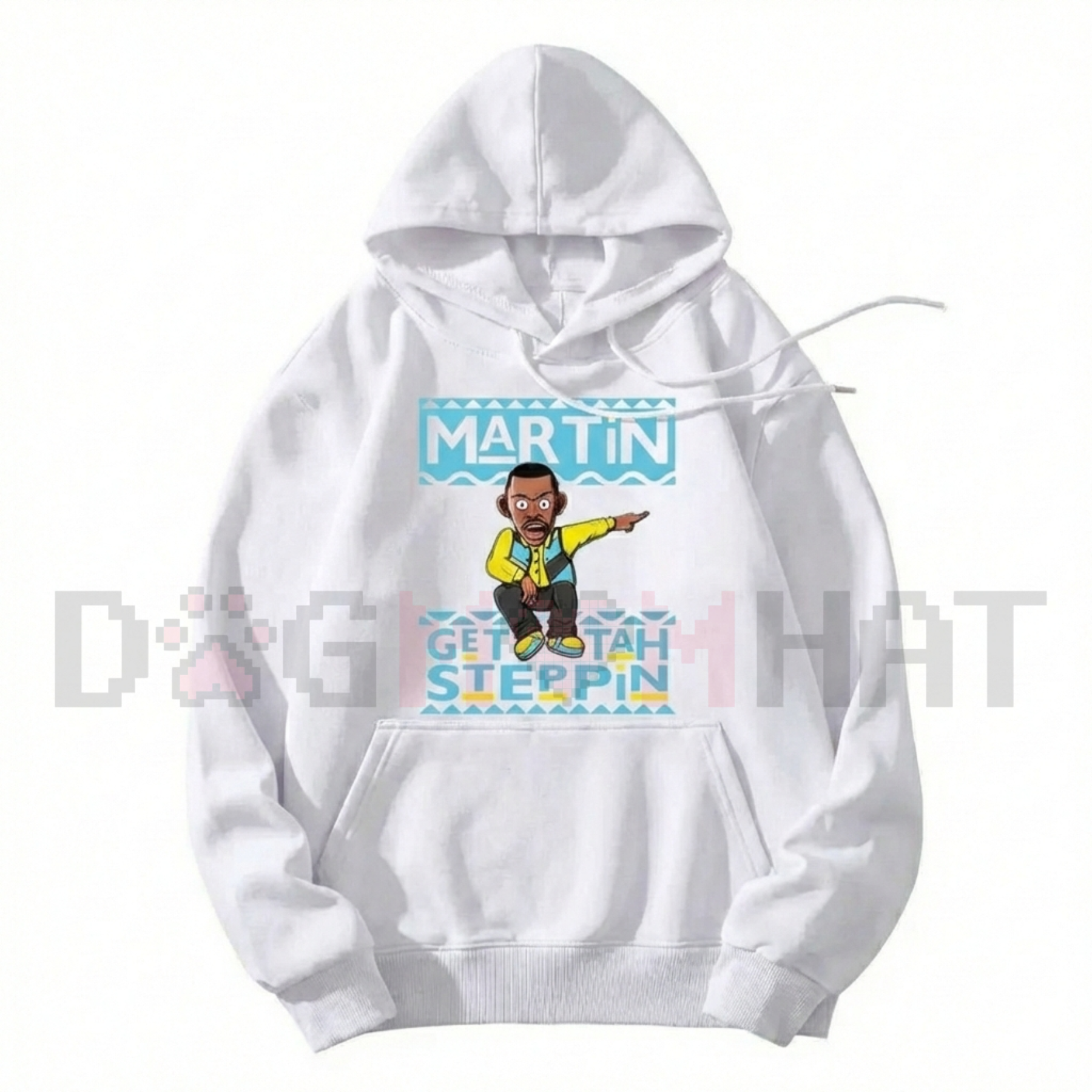 Men's "Get Tah Steppin" Retro Hoodie