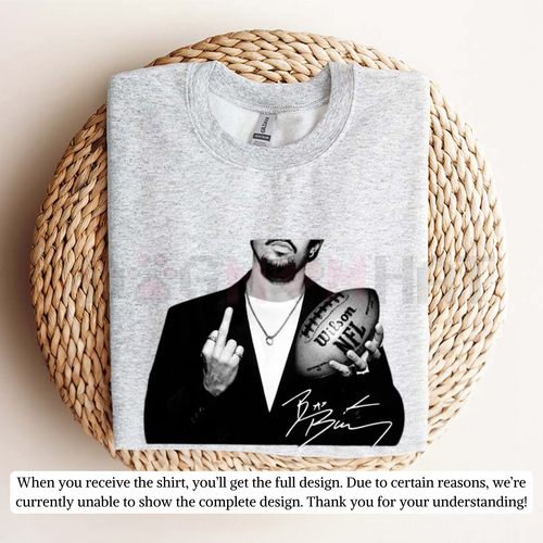 Bad Middle Finger Vintage Music Show 2026 Graphic Shirt – Full Color Casual Basic Unisex Gift For Fan