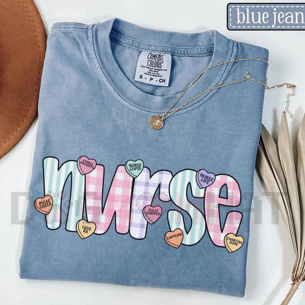 Groovy Nurse Valentine’s Tee