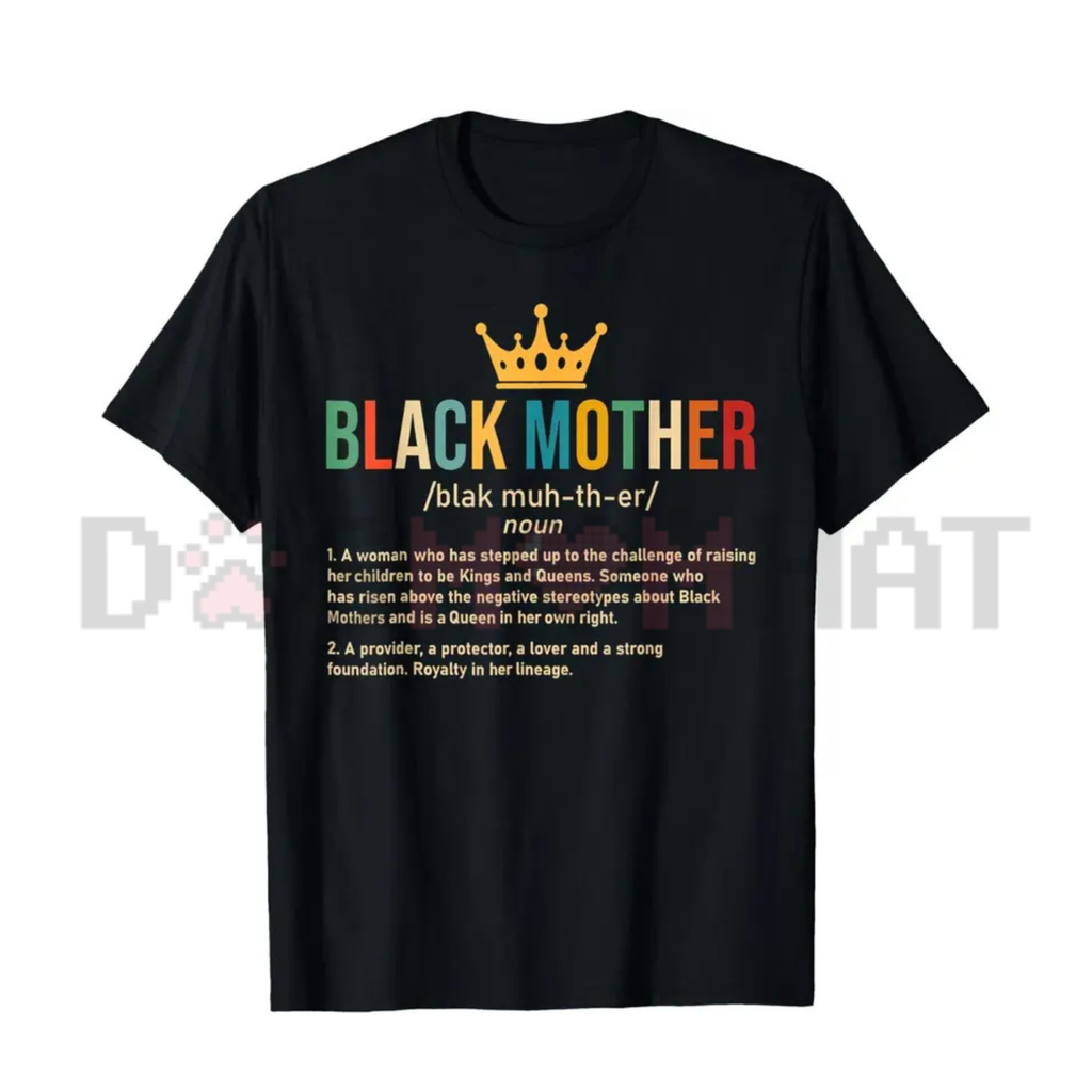 Black Mother Definition T-Shirt