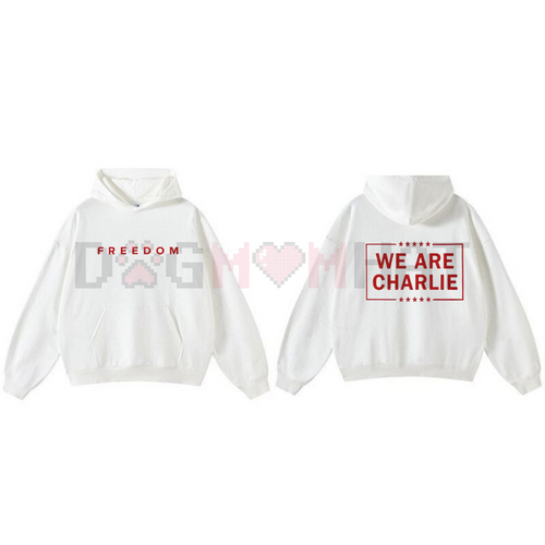 "Wear Red" Unisex Hoodie – Support Apparel, Solid Color Statement Pullover, Casual Cozy Top