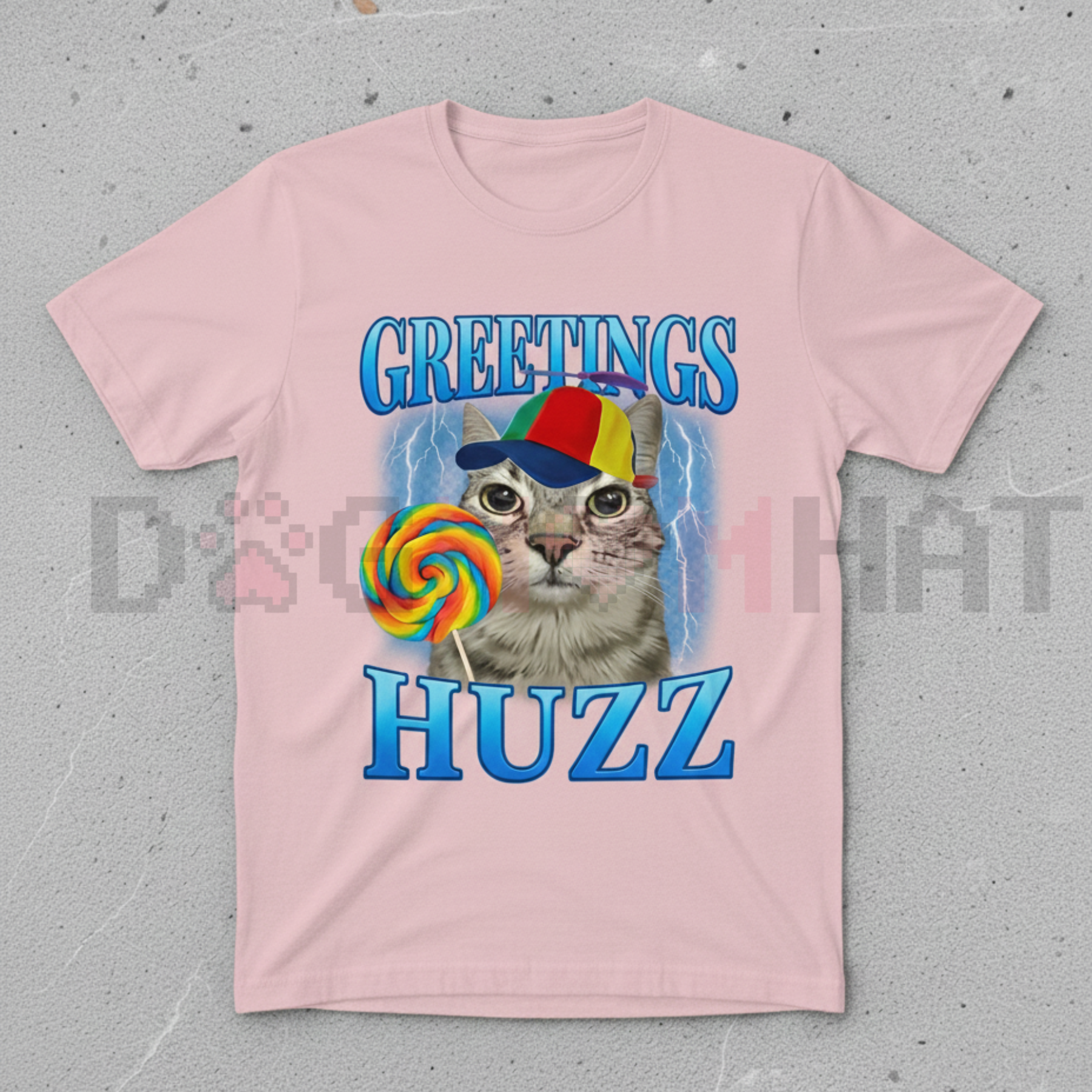 Lollipop Cat Meme T-Shirt