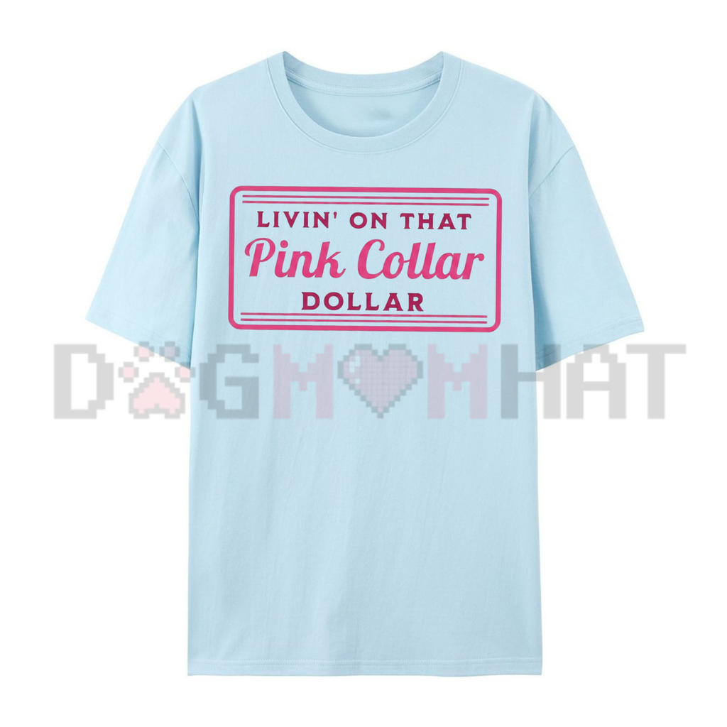 "Pink Collar Dollar" Western Graphic T-Shirt