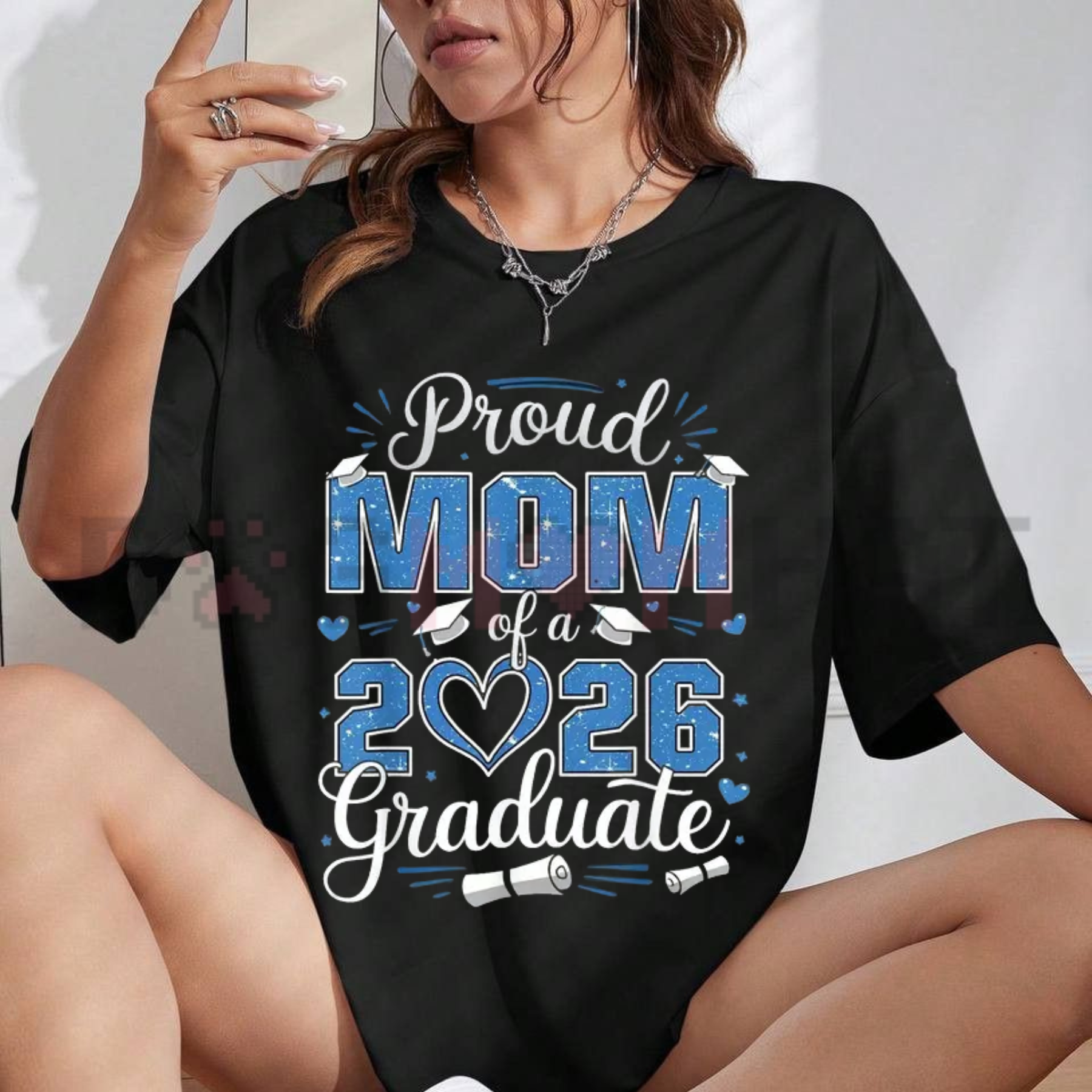 Class of 2026 Graduation & Senior Mom T-Shirt