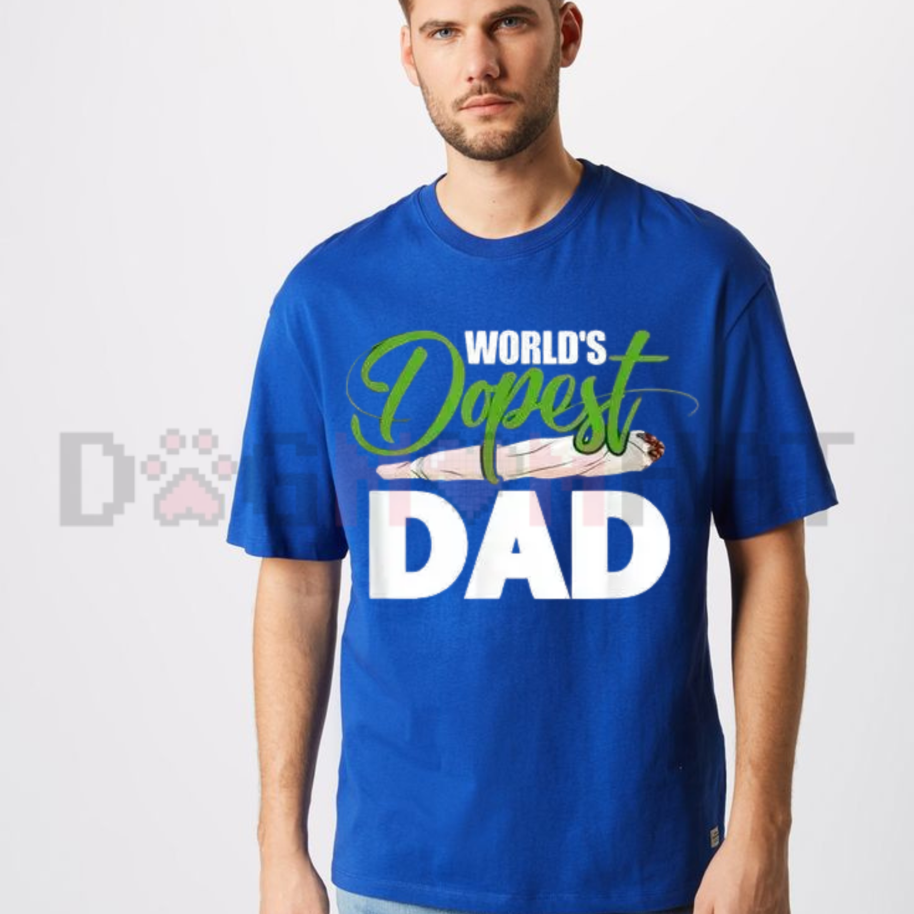 "World's Dopest Dad" Funny Father's Day T-Shirt