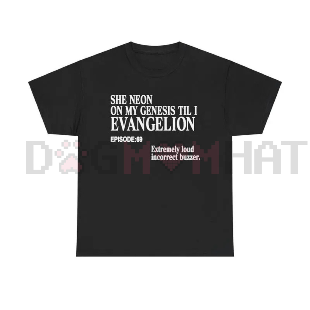 Funny "Cursed" Evangelion Meme Tee