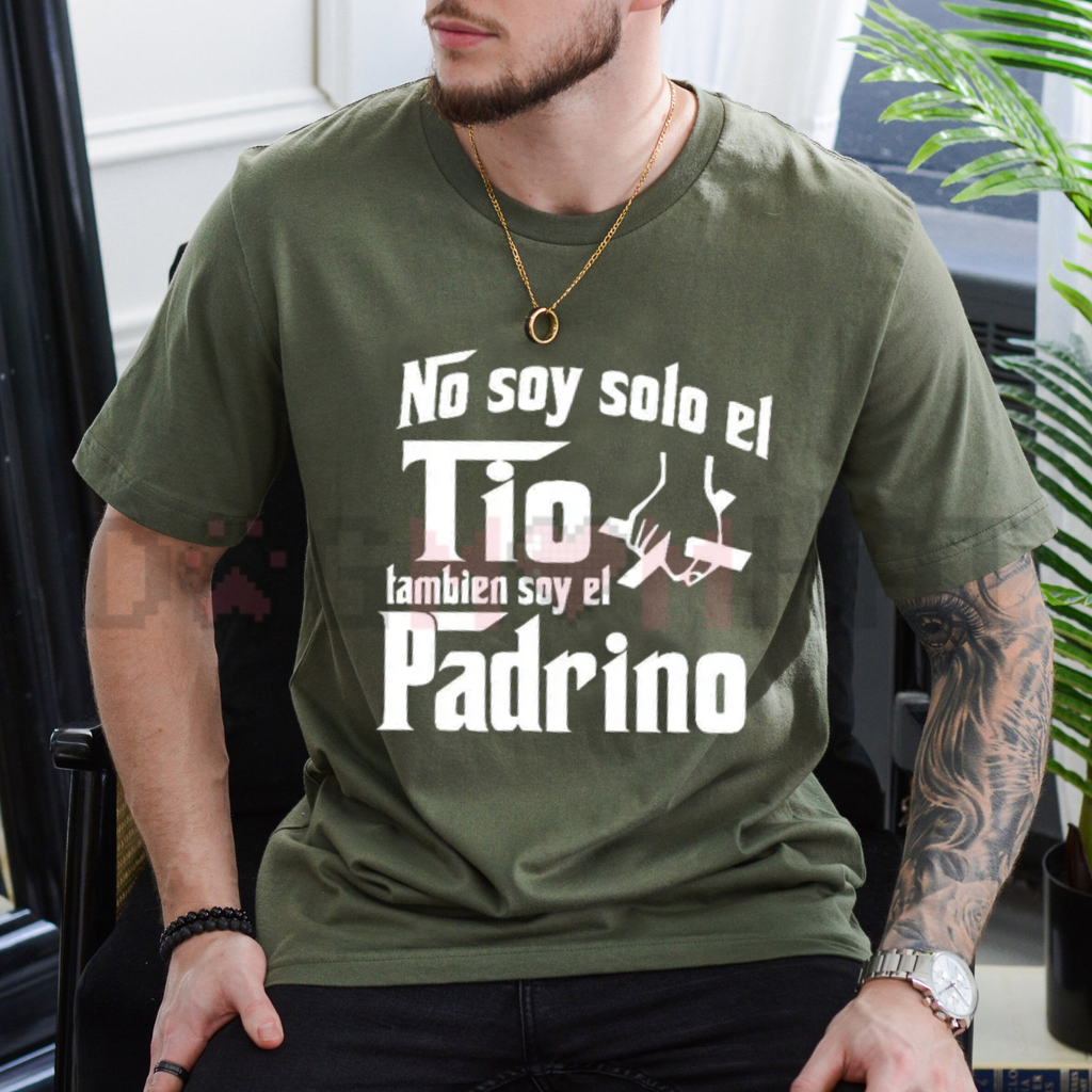 "No Soy Solo El Tío, También Soy El Papá" Graphic T-Shirt