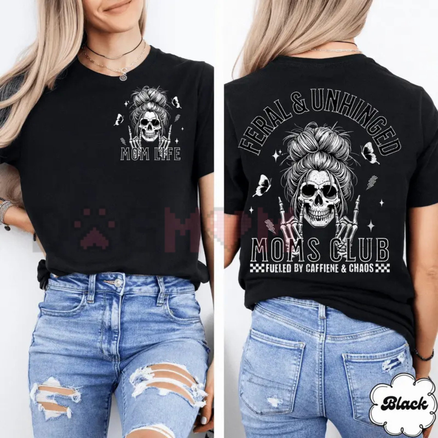 Feral and Unhinged Moms Club T-Shirt