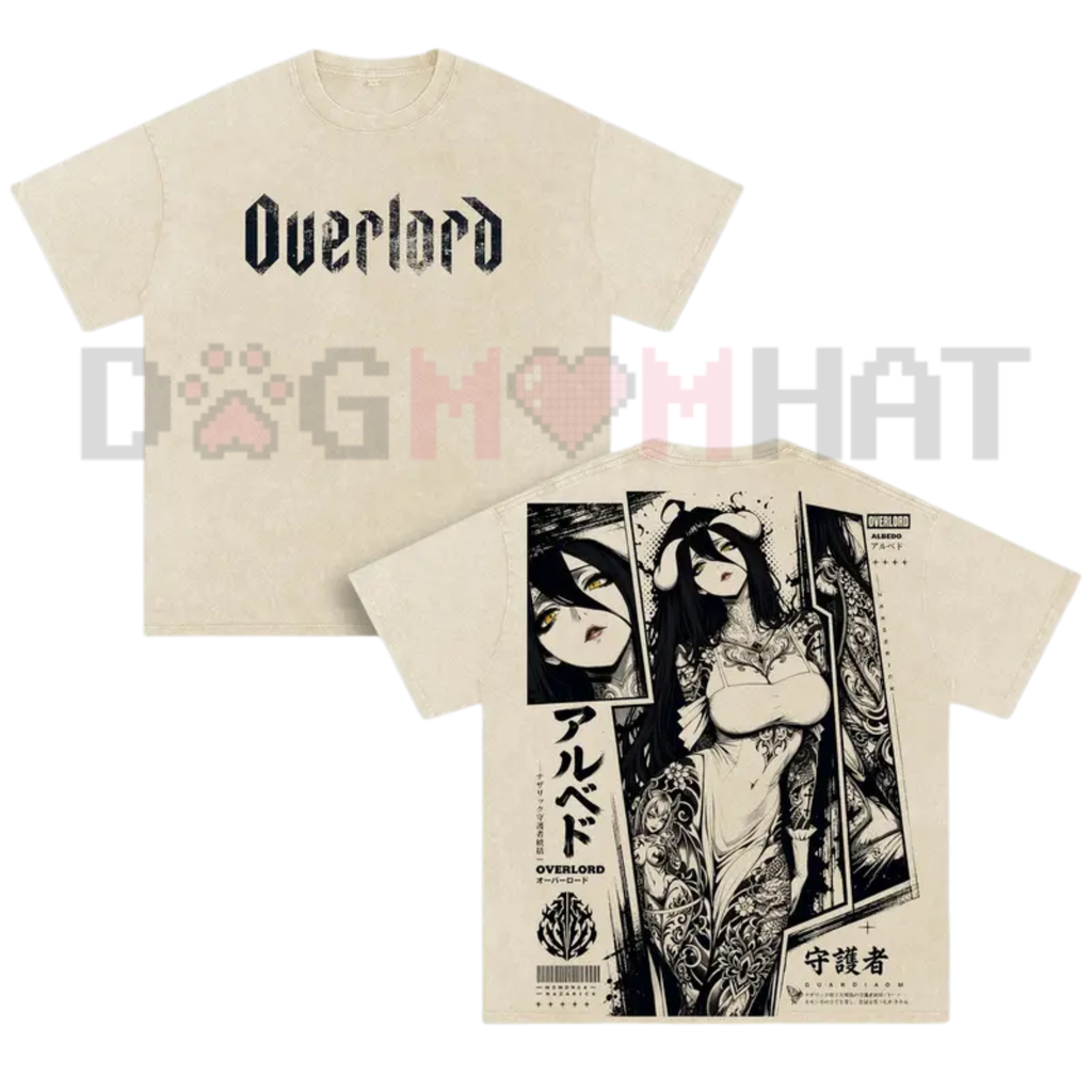 Albedo Overlord "Double-Printed" Vintage Washed T-Shirt