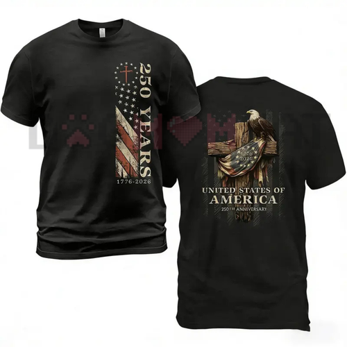 250th Anniversary Commemorative T-Shirt – Patriotic Nautical Tee