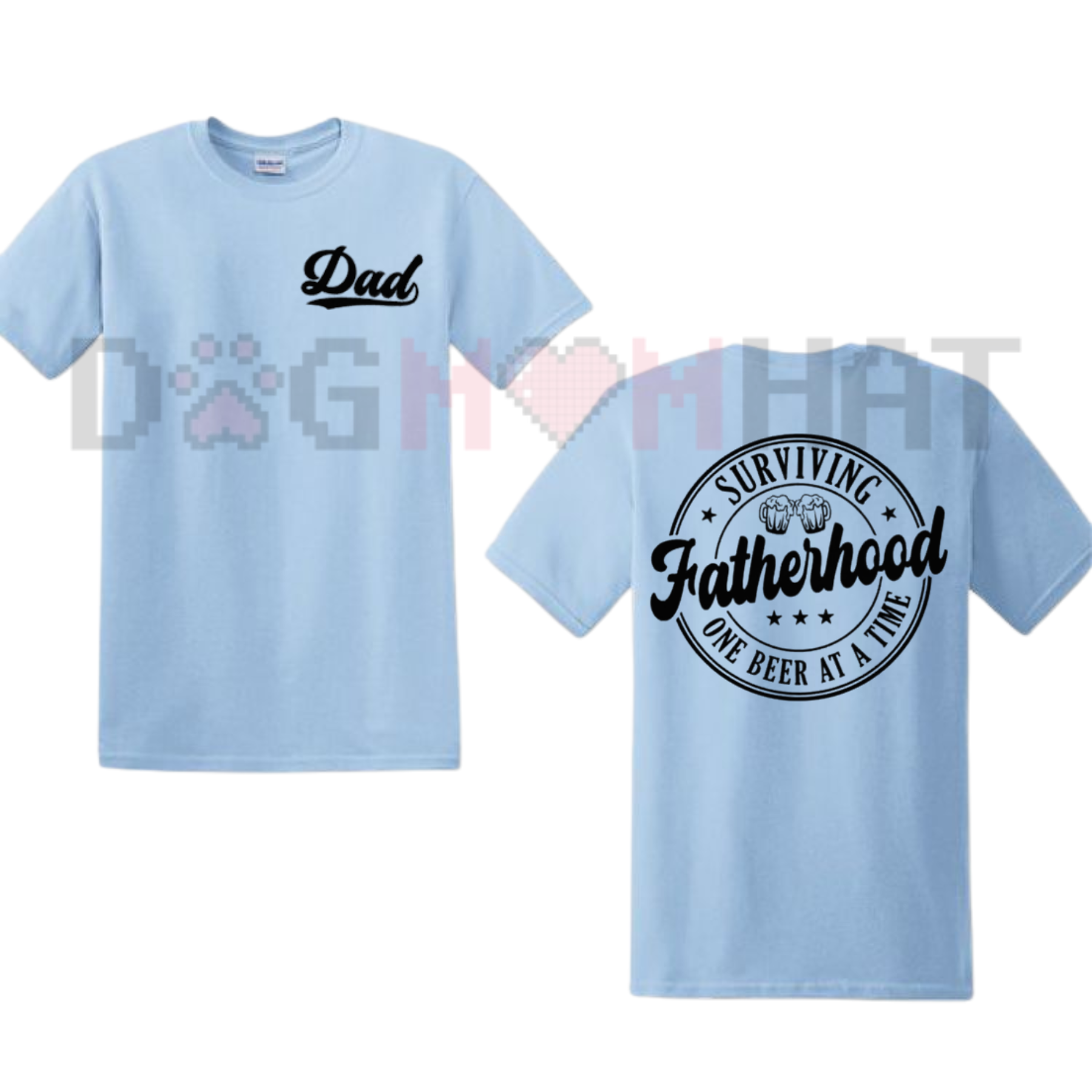"Surviving Fatherhood One Beer At A Time" T-Shirt
