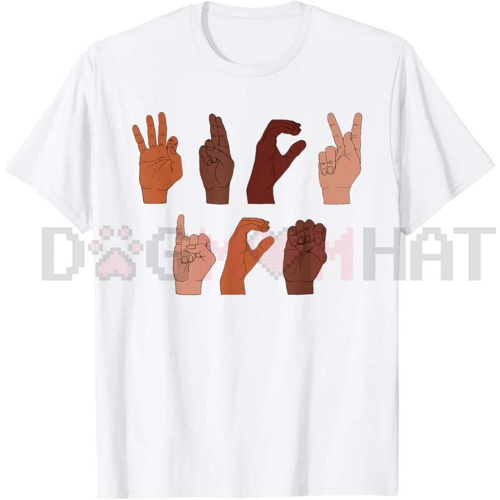 F ICE Hand Sign Language T-Shirt
