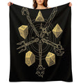 Dungeons & Dragons - Choose Your Weapon Throw Blanket