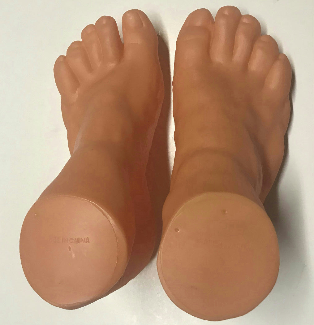 Prop Feet for Halloween Decorating