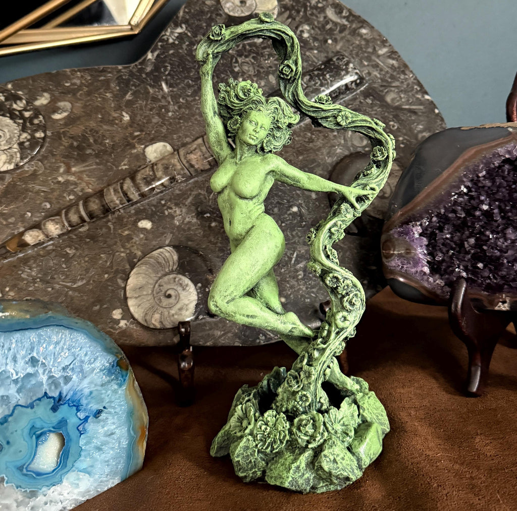 Gaia Statue: Goddess of the Earth | Mythological Gods Figurine | Myths and Legends Statue |Statue for Nature and Fantasy Art Lover Decor