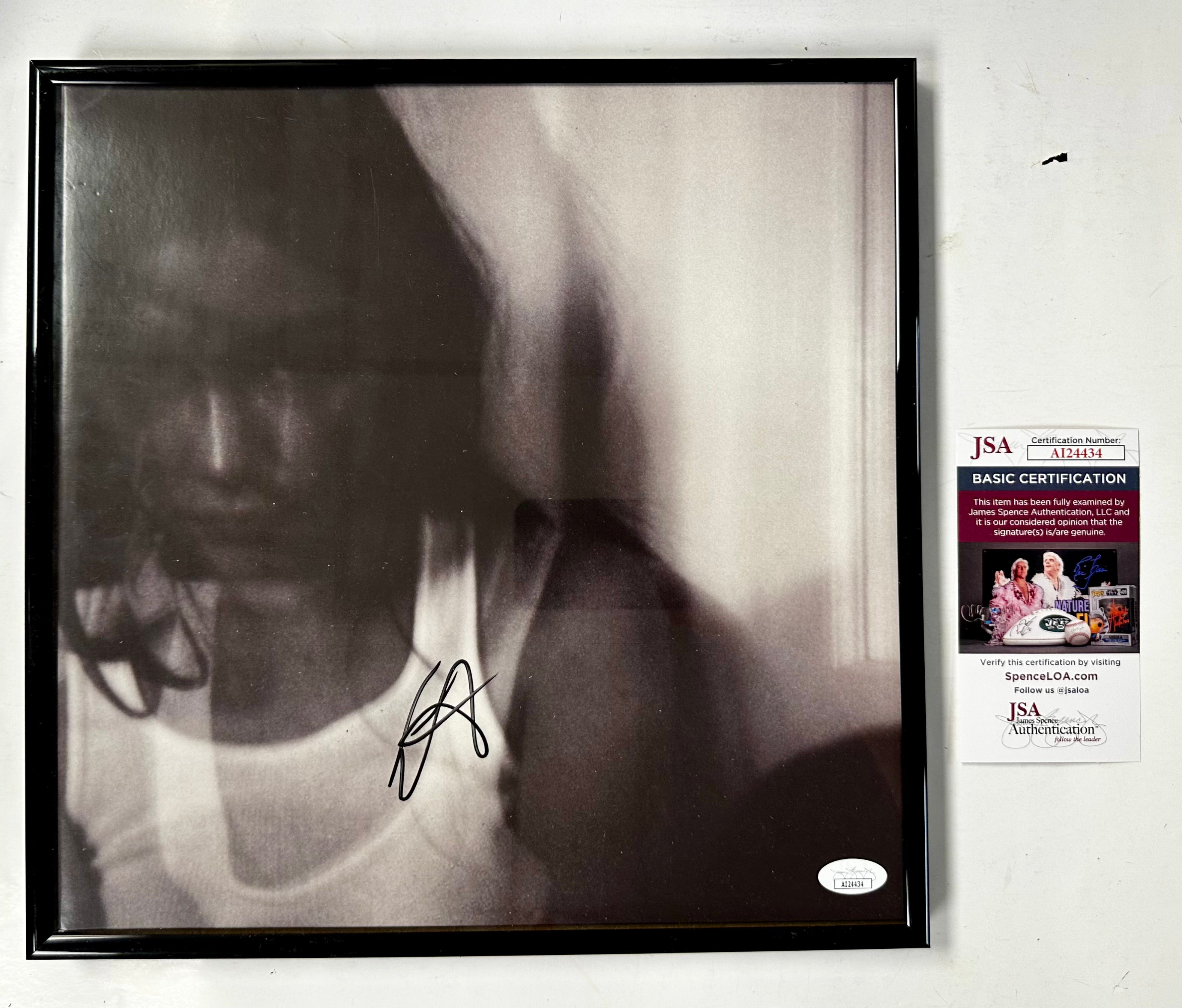 Gracie Abrams Signed & Framed Good Riddance LP Vinyl Record Album With JSA COA