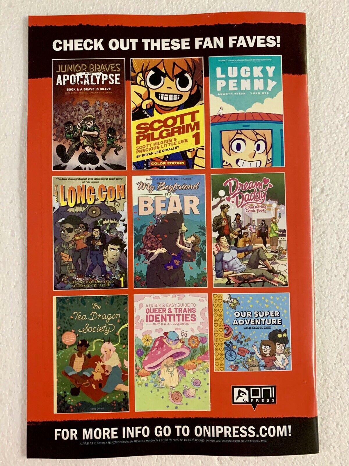 Rick And Morty PRESENT Flesh Curtains #1 Cannon And Enger Variant ONI PRESS 2019